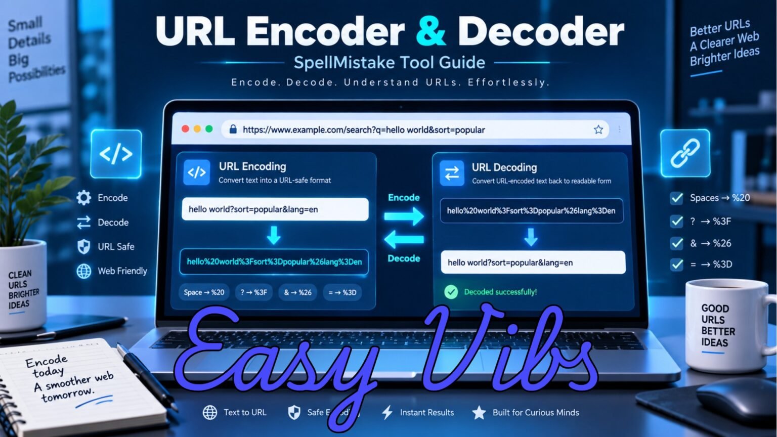 URL Encoder and Decoder SpellMistake